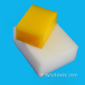 Feuille de plaque en plastique polyéthylène HDPE jaune